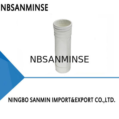 550g/M2 Saco de filtro de ar de feltro de agulha de poliéster retardador de chama Saco de pó industrial à prova de poeira Sacos de filtro de casa de banho