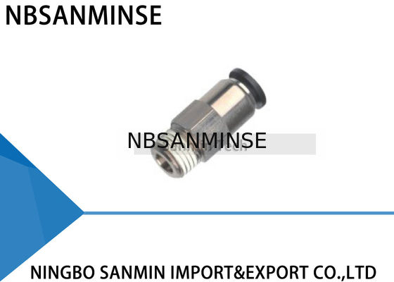 De PCVC de verificação da válvula empurrar de bronze da linha de Air One da maneira das válvulas pneumáticas do retorno não caber Sanmin