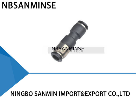 Do ar reto apropriado pneumático da união do SPU empurrar pneumático válvula de parada autoadesiva Sanmin de alta qualidade