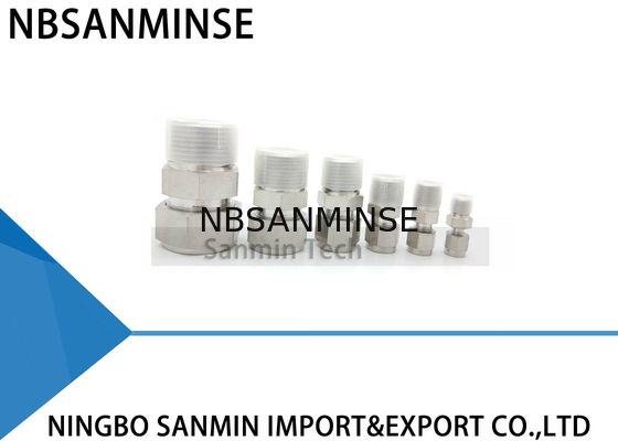 Encanamento de aço inoxidável do conector macho SS316L de MC que cabe o ar pneumático Sanmin de alta qualidade cabendo