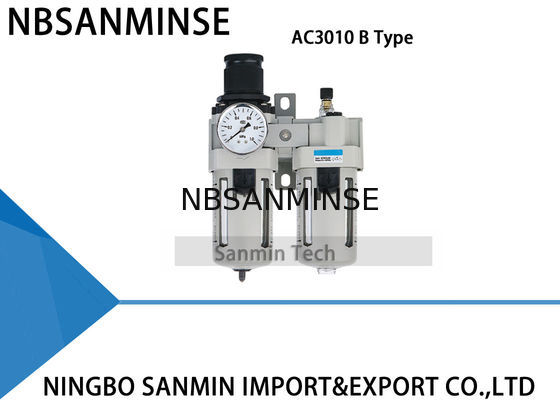 Unidades da fonte de ar das unidades da unidade AC2010 AC4010 dois do ar FRL da liga de alumínio