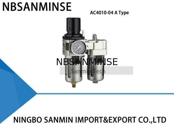 Unidades da fonte de ar das unidades da unidade AC2010 AC4010 dois do ar FRL da liga de alumínio