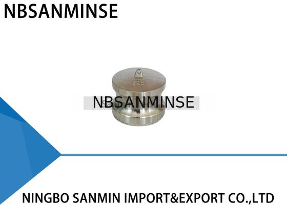 Um Camlock da C.C. DF de B C D E F que acopla os encaixes pneumáticos NBSANMINSE