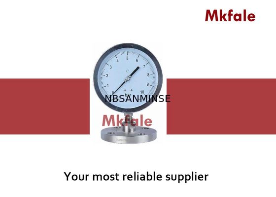 Soldadura de laser líquida sanitária do dobro do calibre de pressão do selo do diafragma do calibre de pressão de SMPD