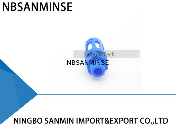 Encaixes pneumáticos NBSANMINSE 1/8 do ar do silencioso plástico 1/4 3/8 de 1/2 3/4 1 de tipo silenciador da fonte de alimentação do ar