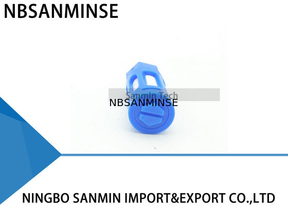 Encaixes pneumáticos NBSANMINSE 1/8 do ar do silencioso plástico 1/4 3/8 de 1/2 3/4 1 de tipo silenciador da fonte de alimentação do ar