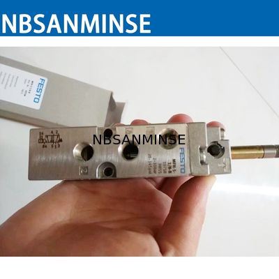 1/4 1/8 de válvula de solenoide original pneumática NBSANMINSE de Festo da válvula de solenoide MFH