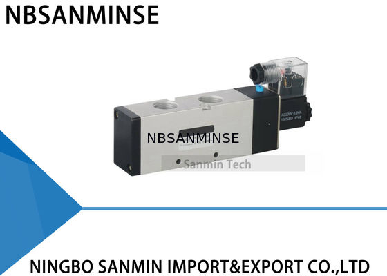 1/4 3/8 de válvula de controlo aéreo pneumática 1/2 elétrica da válvula de solenoide NBSANMINSE PU520