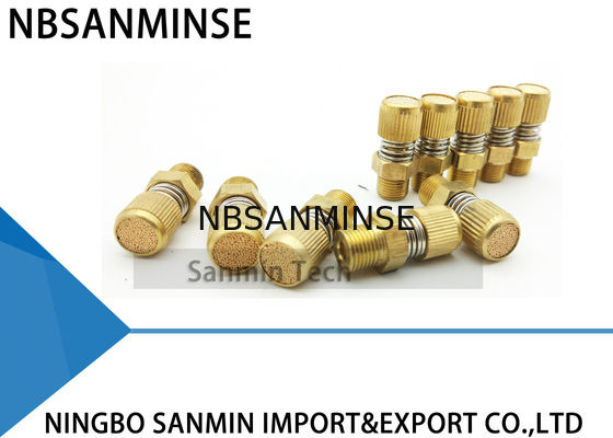 Tipo pneumático dos encaixes NBSANMINSE SD do ar de cronometrar o ar de exaustão de bronze do silêncio do silencioso pneumático aglomerado