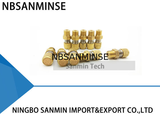 Tipo pneumático dos encaixes NBSANMINSE SD do ar de cronometrar o ar de exaustão de bronze do silêncio do silencioso pneumático aglomerado