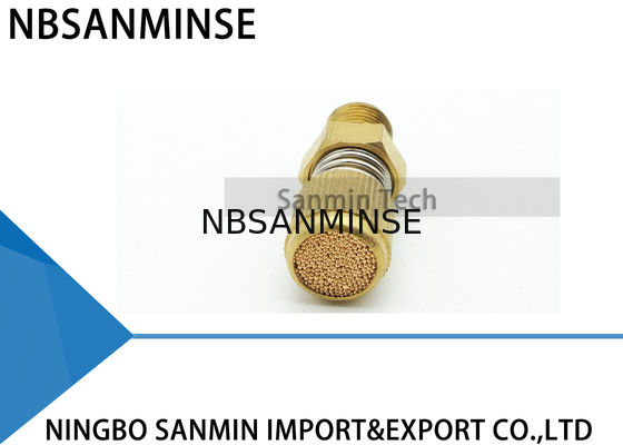 Tipo pneumático dos encaixes NBSANMINSE SD do ar de cronometrar o ar de exaustão de bronze do silêncio do silencioso pneumático aglomerado