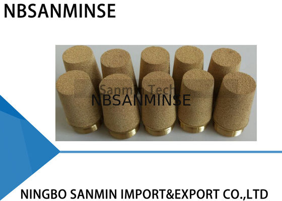 Tipo silencioso de cobre aglomerado M5 1/8 do SC de NBSANMINSE da série do ar de exaustão do filtro silenciador de bronze 1/4 3/8 de 1/2 3/4 1 de tamanho