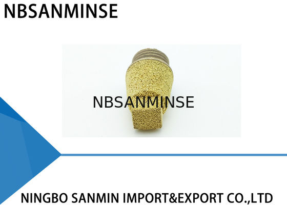 Filtro pneumático de cobre aglomerado exaustão NBSANMINSE SCQ do silenciador dos encaixes do ar do silencioso