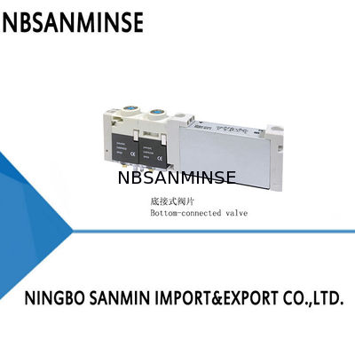 Série GVA Vales Ilha de ligação inferior e placa de válvula de meio tubo