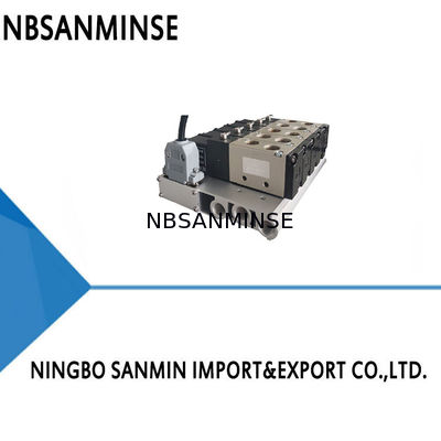 Ilha de válvula multi-agulha da série GE, válvula solenoide da série GE, conjunto de colectores GE, cabo sub-15D