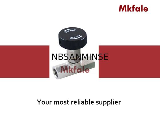 Rosqueie Famale/a válvula de bola hidráulica mini agulha masculina com corpo de aço inoxidável
