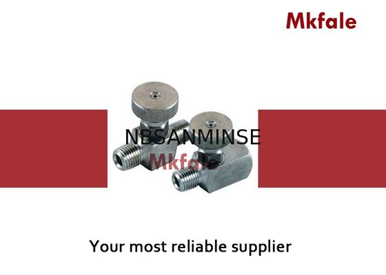 Válvula de agulha de aço inoxidável da válvula de agulha do aço carbono de 6000 libras por polegada quadrada mini