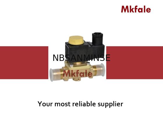 Válvula de solenoide de bronze da água do elevado desempenho para o grupo etc. do compressor da refrigeração