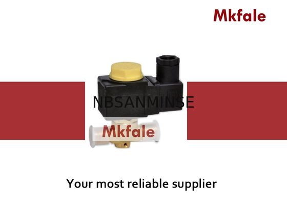 Válvula de solenoide de bronze da água do elevado desempenho para o grupo etc. do compressor da refrigeração