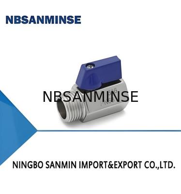 Mini Ball 1/8 inch Pneumatic Operated Solenoid Valve M/F