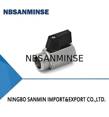 Mini Ball 1/8 inch Pneumatic Operated Solenoid Valve M/F