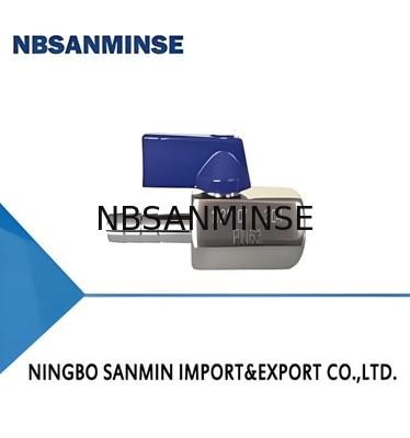 Valva de solenoide micro-pneumática de bola mini M/F 1/4"
