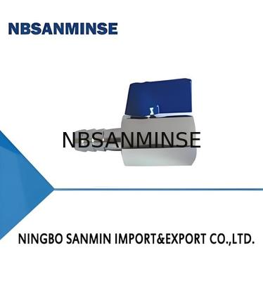 Valva de solenoide micro-pneumática de bola mini M/F 1/4"