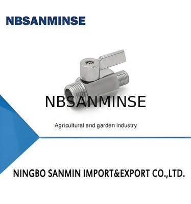Válvula de solenoide sanitária para cilindro pneumático de dupla ação