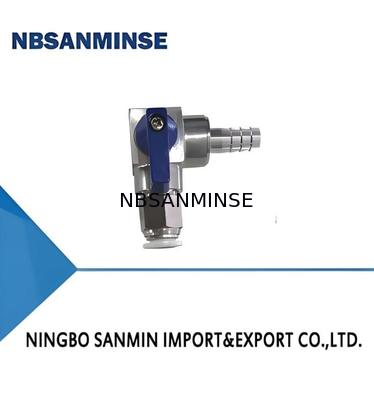 Válvula Pneumática Miniatura SS316 Esférica Fundida por Investimento