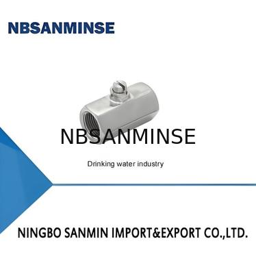 Válvula de solenoide sanitária para cilindro pneumático de dupla ação