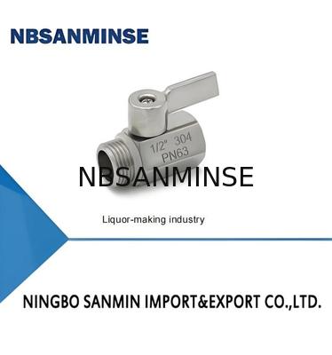 Válvula de solenoide sanitária para cilindro pneumático de dupla ação
