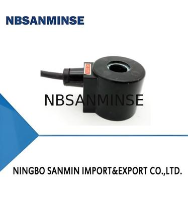 Tipo C.C. de 16431 ligações da bobina da válvula de solenoide cor normal do preto de um poder de 18 watts