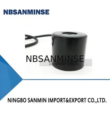 Tipo C.C. de 16431 ligações da bobina da válvula de solenoide cor normal do preto de um poder de 18 watts