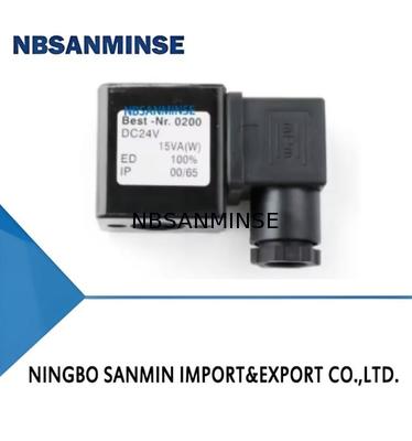 0200 bobina normal da tensão da bobina AC220V DC24V da válvula de solenoide do pulso da série