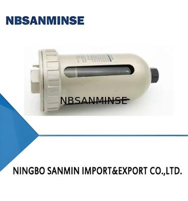 NBSANMINSE AD402 1/4 3/8 1/2 Componentes Pneumáticos de Tratamento de Fonte de Ar com Drenagem Automática para Secador de Ar e Compressor de Ar