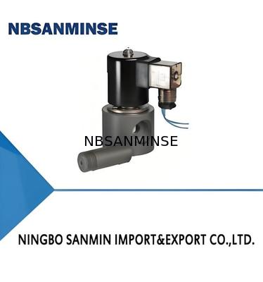 Válvula solenóide eletromagnética PP/PPH/PVC/PTFE para processamento de minério e metal com coluna d'água de 0 a 1 m e temperatura ambiente máx. +60℃