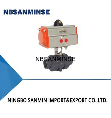 Válvulas Esféricas Elétricas e Pneumáticas de UPVC/CPVC/PPH para Aplicações de Média Pressão 1.2MPa e Baixa Pressão 0.035MPa~0.35MPa