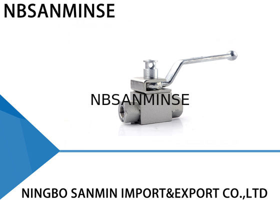 do aço carbono hidráulico da válvula de bola KHB-L da pressão 31.5MPa válvula de bola Lockable