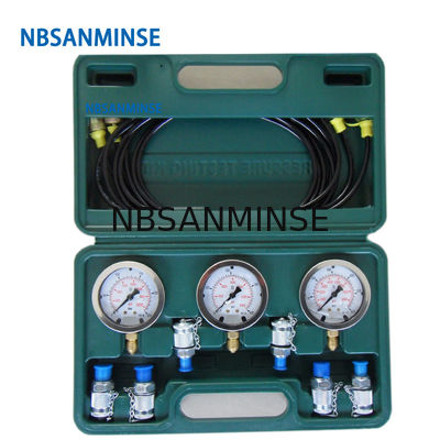 O aço carbono da ferramenta de teste da pressão de SM2540 63mm para a máquina escavadora envia a indústria hidráulica