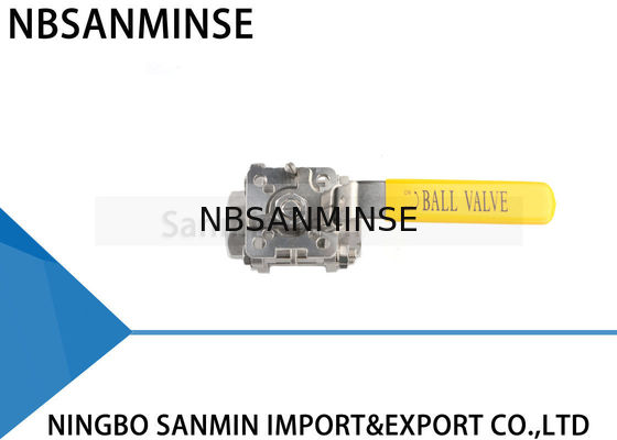 CF8M do WOG de alta pressão hidráulico da válvula de bola 1000psi de 1 polegada linha de aço inoxidável aplicação da tubulação de água do gás de óleo SS316