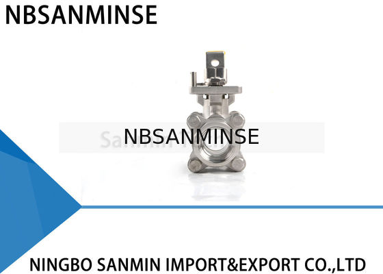 CF8M do WOG de alta pressão hidráulico da válvula de bola 1000psi de 1 polegada linha de aço inoxidável aplicação da tubulação de água do gás de óleo SS316