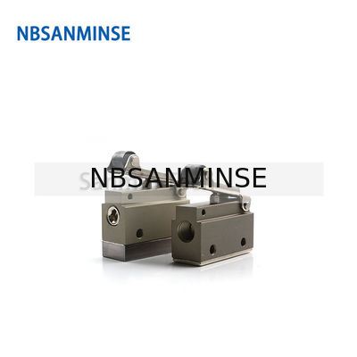 Linha em dois sentidos pneumática da automatização da válvula do rolo da válvula de controle de Mechnical do ar da maneira de NBSANMINSE V2-M5 V2-1/8 2/2