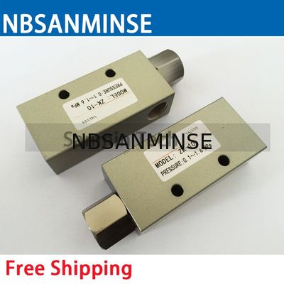 Gerador 1/8 do vácuo de NBSANMINSE ZK 1/4 de peça 1/2 pneumática de 3/8 de vácuo da automatização do ejetor 1MPa do vácuo
