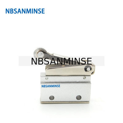 MOVIMENTOS de NBSANMINSE 1/8 de seleção mecânica do impulso do rolo da válvula de ar do controle pneumático da válvula da linha de G para a máquina Autom do pacote