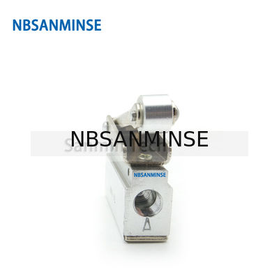 MOVIMENTOS de NBSANMINSE 1/8 de seleção mecânica do impulso do rolo da válvula de ar do controle pneumático da válvula da linha de G para a máquina Autom do pacote