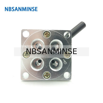 Linha manual pneumática mecânica de G 1/4 da válvula da válvula do desenho da válvula de interruptor mão de NBSANMINSE K34R6 G1/4 da”