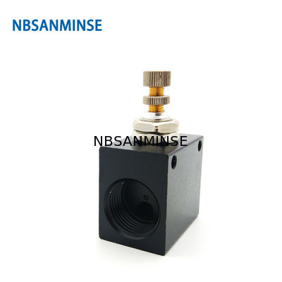 NBSANMINSE ASC G1/8 1/4 3/8 de fluxo pneumático da válvula de ar da válvula de controle do fluxo da precisão de 1/2 que ajusta a temperatura normal