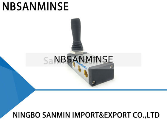 A válvula 1/8 da tração de NBSANMINSE 4H210 4H310 4H430 1/4 3/8 de 1/2 dois posiciona três o controlo aéreo de posição da maneira três da posição cinco