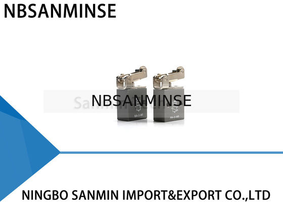 Válvula pneumática da produção da automatização da válvula de ar do controle de Mechnical da maneira da maneira 2/3 de NBSANMINSE RN-2-M5 RN-3-M5 2/2