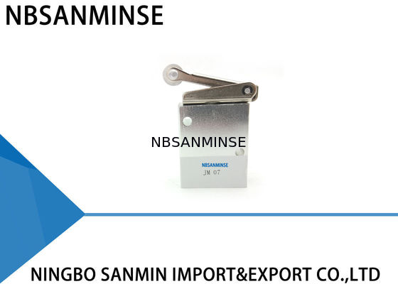 Tipo pneumático maneira mecânica da parada da válvula mecânica da série 1/4 da JM da posição três da válvula de regulador de pressão dois da válvula de desligamento da válvula